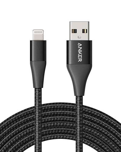 Anker Powerline+ II With Lightning Connector 6ft RSO C89 - Black