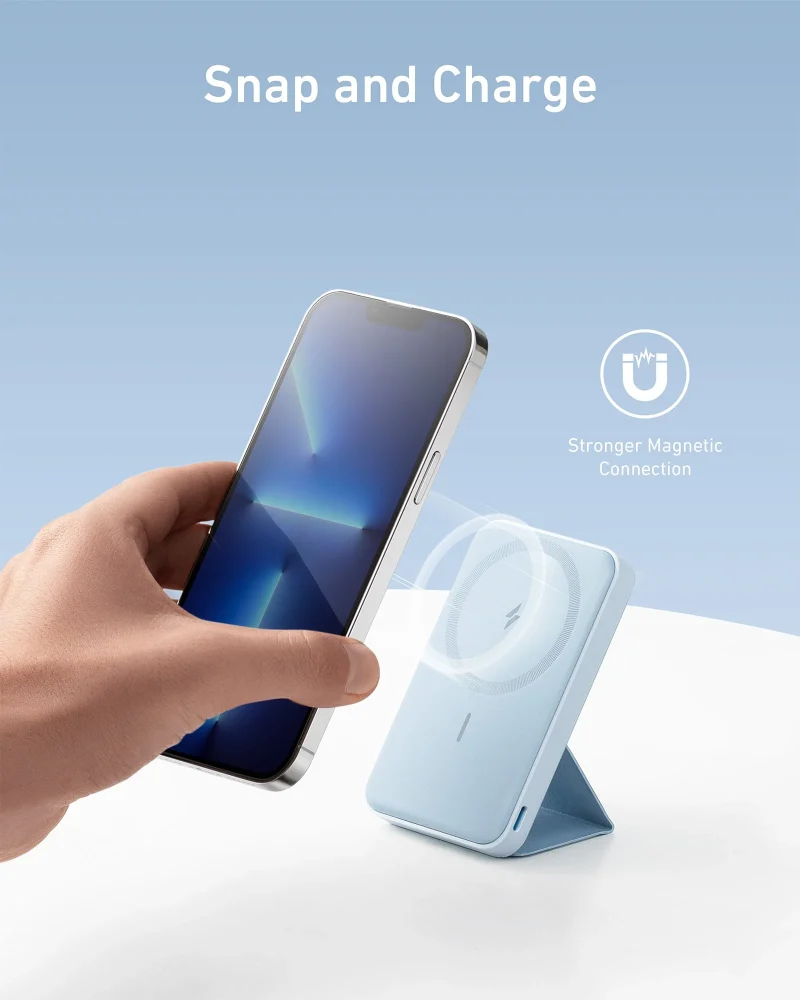 Anker 622 Magnetic Battery (MagGo) - Blue - Image 3