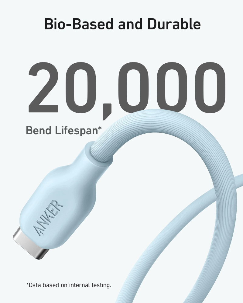 Anker 544 USB-C Cable 140W Bio - Based 3ft - Image 3