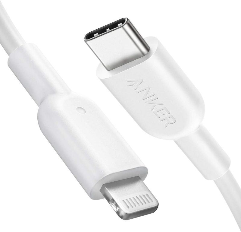 Anker 322 USB-C to Lightning Cable (3ft Braided) - Image 2