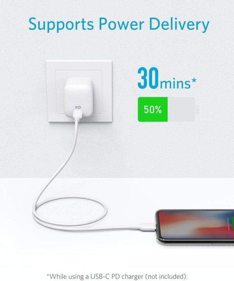 Anker 322 USB-C to Lightning Cable (3ft Braided) - Image 8