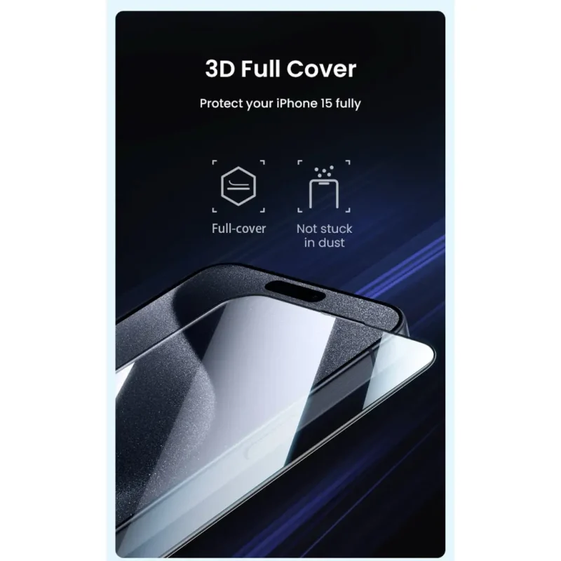 Anker Screen Protector iPhone 15 Pro Max Tempered-Glass Privacy - Image 3