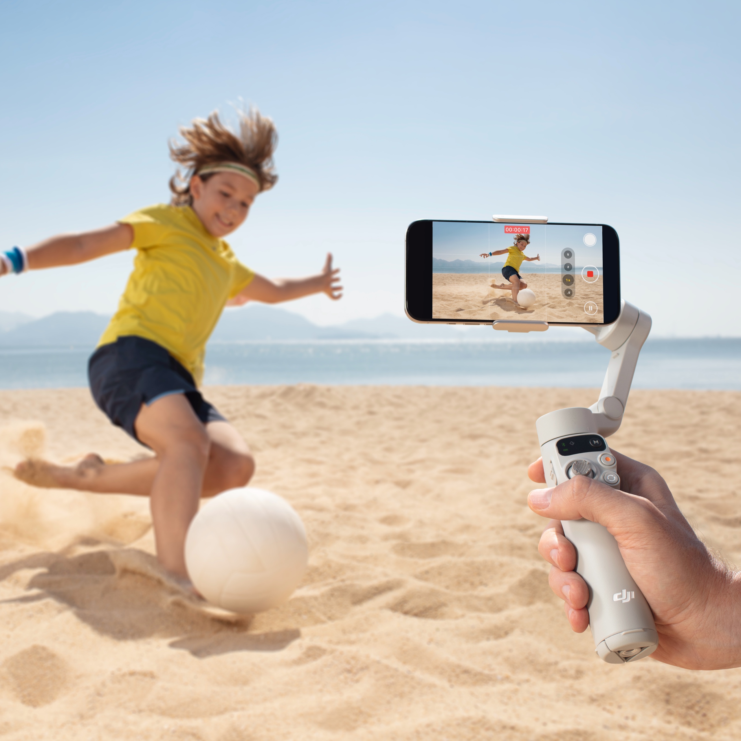 DJI Osmo Mobile 7 Smart Stabilizer – Silver - Image 5