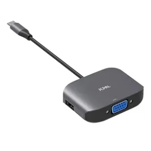 JCPAL LINX USB-C to VGA Adapter with 2 USB Ports