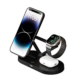 Levelo Premio 5 in 1 Magsafe Wireless Charging Station 15W