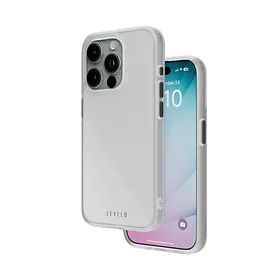 Levelo Solo Case For iPhone 15 Pro – White