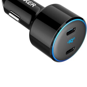 Anker PowerDrive +lll Duo 48W Car Charger – Black