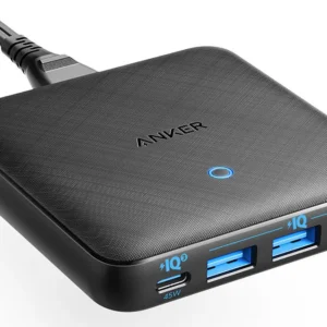 Anker PowerPort Atom lll Slim4Ports 65W – Black