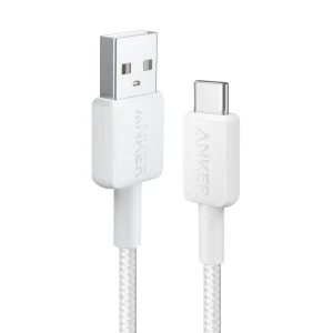 Anker 322 USB-A To USB-C Cable 6ft – White