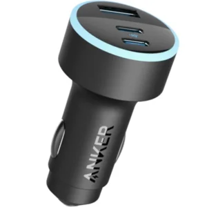 Anker 335 Car Charger 67W 2 USB-C + USB-A – Black