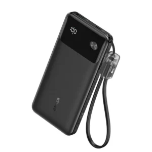 Anker Power Bank (10,000mAh, 22.5W) – Black