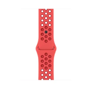 Apple Watch 41mm Nike Sport Band – Bright Crimson/Gym Red