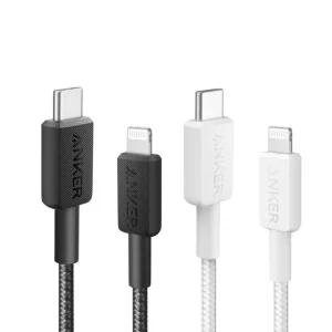 Anker 322 USB-C to Lightning Cable – (6ft Braided)