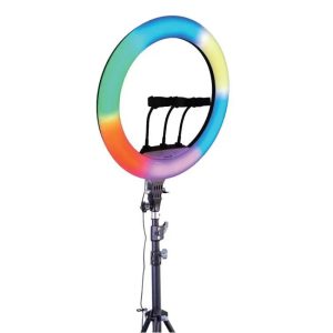 Green Lion 22 inch RGB Ring Light – Black