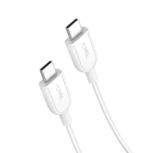 JCPal Classic USB-C to USB-C Cable/(2M/6.6ft)/White