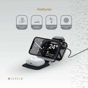 Levelo TrioFlow 3 In 1 Wireless Charger