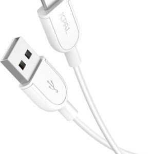 JCPal Classic USB-A to USB-C Cable (1M/3.3ft) White