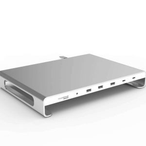 JCPal ELEX USB-C 11-Port Hub Stand(Silver)