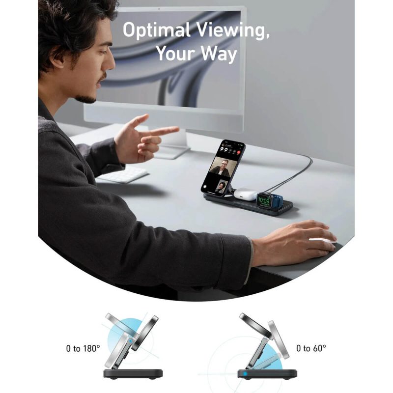 Anker MagGo Wireless Charging Station - Image 5
