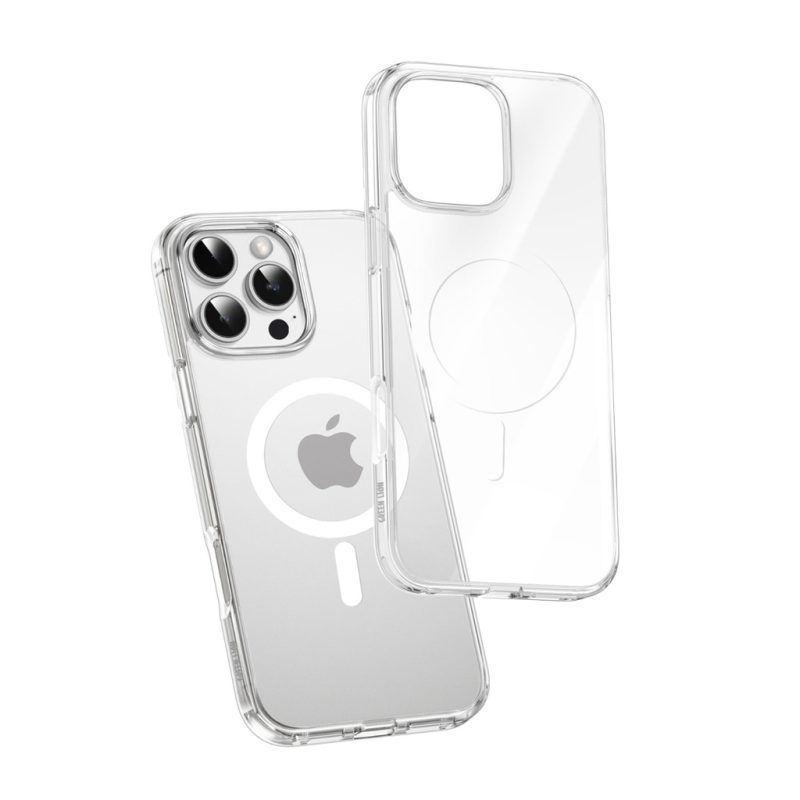 Green Lion Magsafe Crystal Clear Case iPhone 16 Pro - Clear