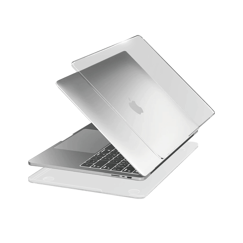 RockRose Macase -Snap on MacBook Hardshell for MacBook - Matte Clear - Image 2
