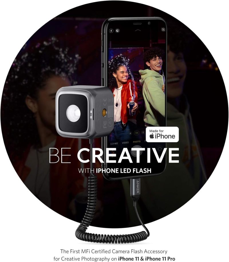 Anker iPhone LED Flash - Dark Gray - Image 3