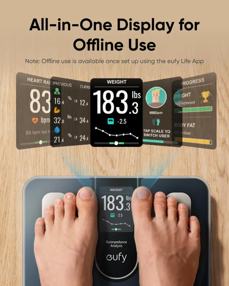 eufy Smart Scale C20 Black - Image 5