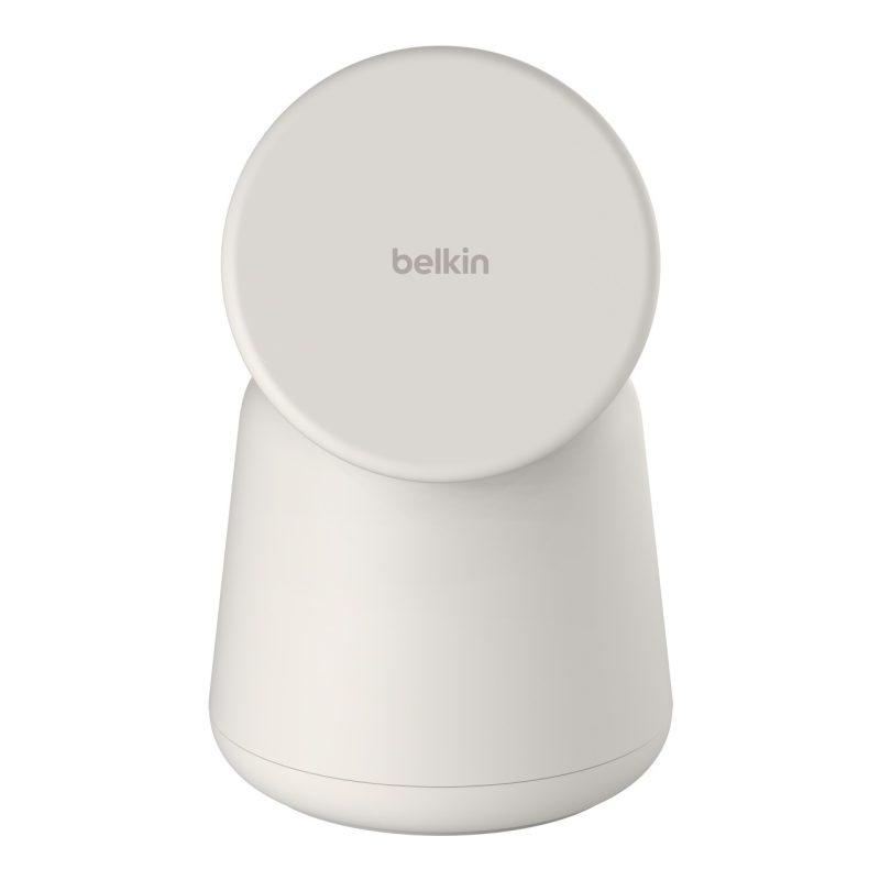 Belkin Boost Charge Pro 2-in-1 Wireless Charging Dock with MagSafe - Sand - Image 3
