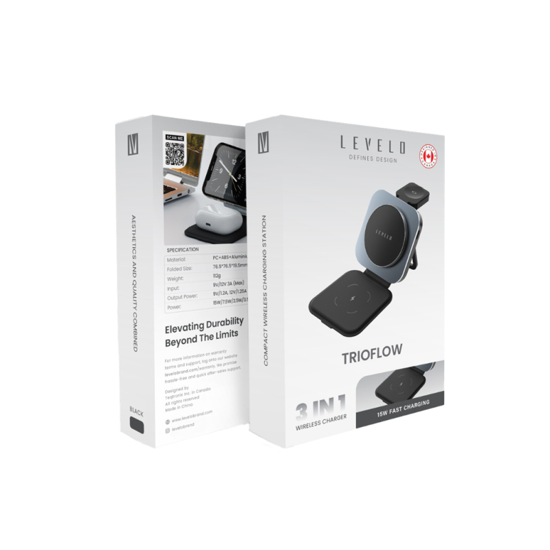 Levelo TrioFlow 3 In 1 Wireless Charger - Image 3