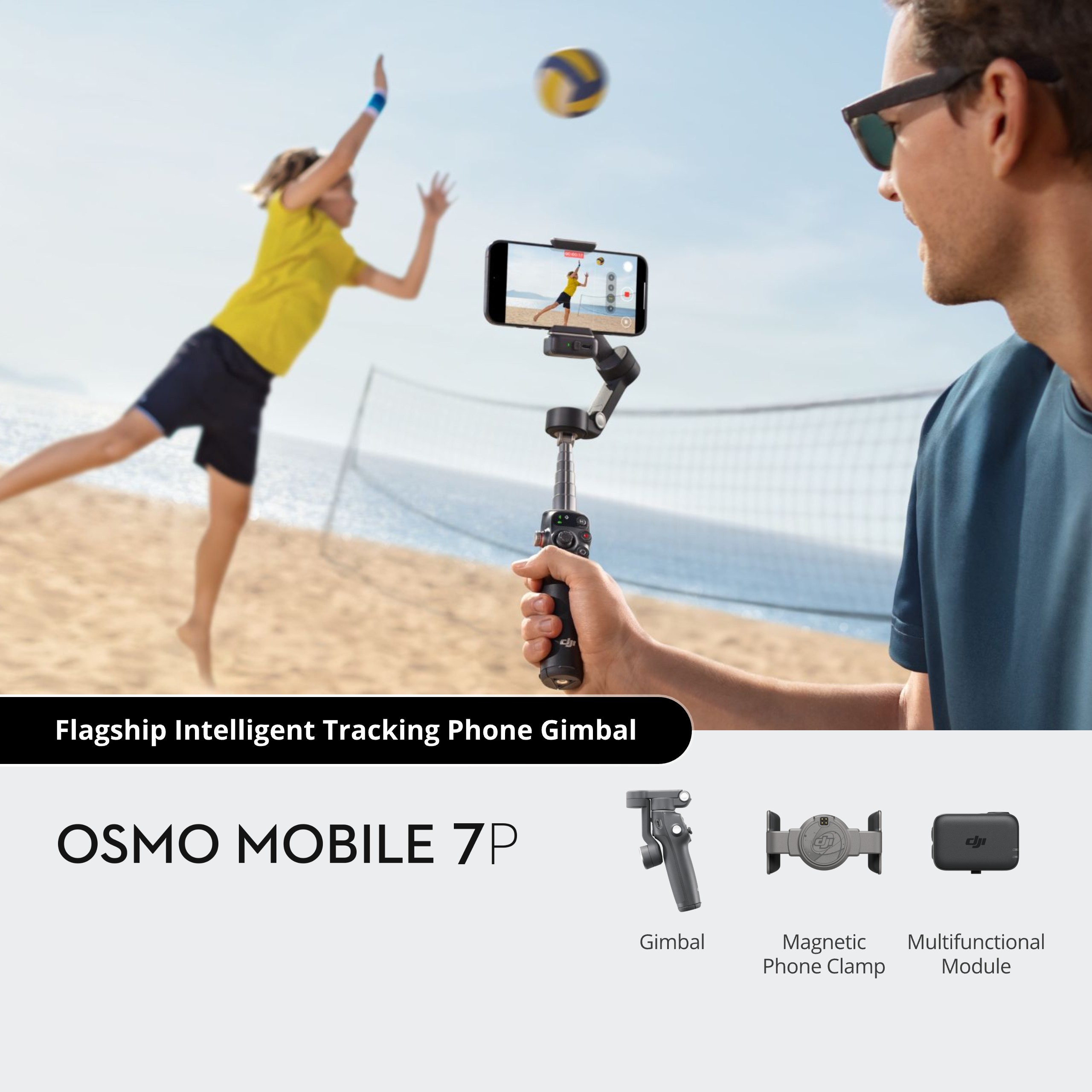DJI Osmo Mobile 7P Smart Stabilizer - Black - Image 7