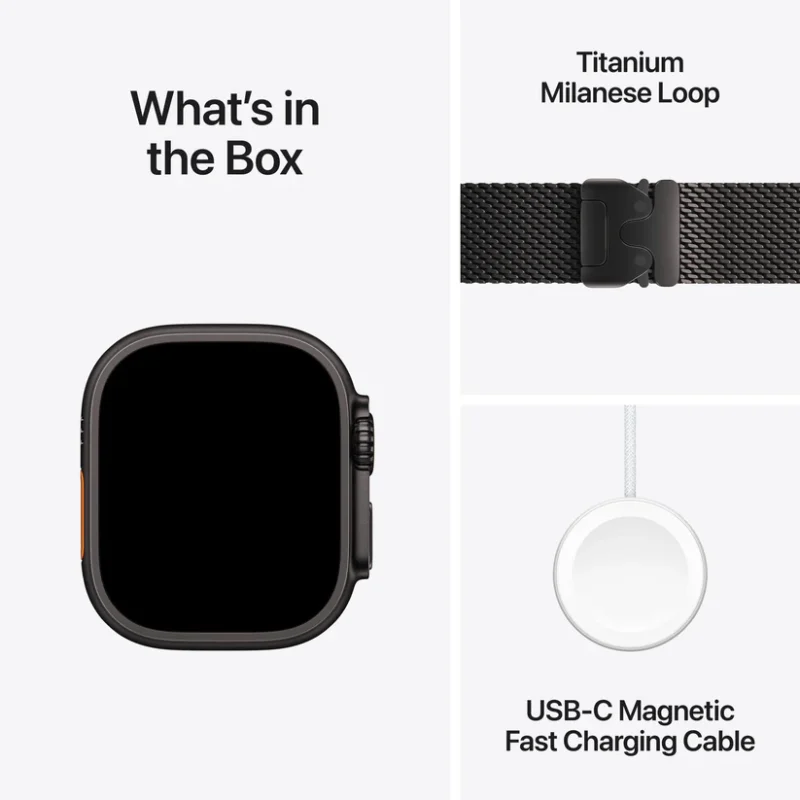 2024 Apple Watch Ultra 2 Milanese Loop - Image 10