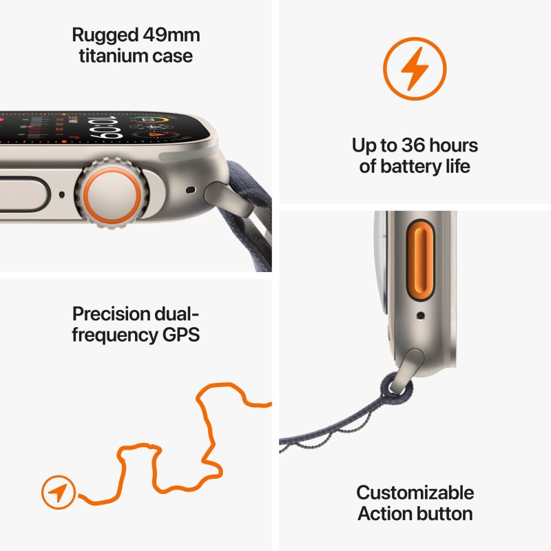 Apple Watch Ultra 2 Alpine Loop Titanium - Image 6