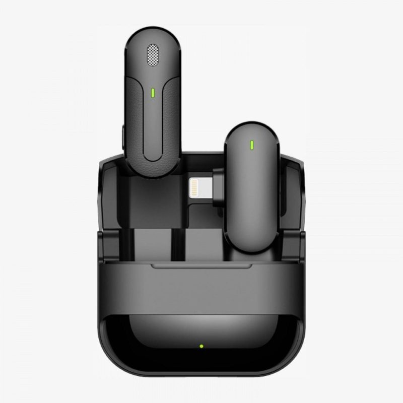 Green Lion Wireless Microphone (Lightning Connector) - Black - Image 2