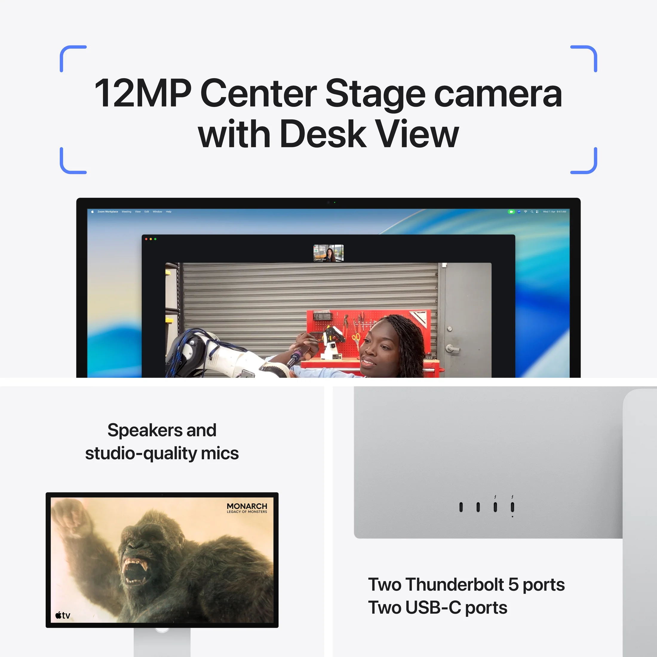 Studio Display - Tilt- and height-adjustable stand - Image 4