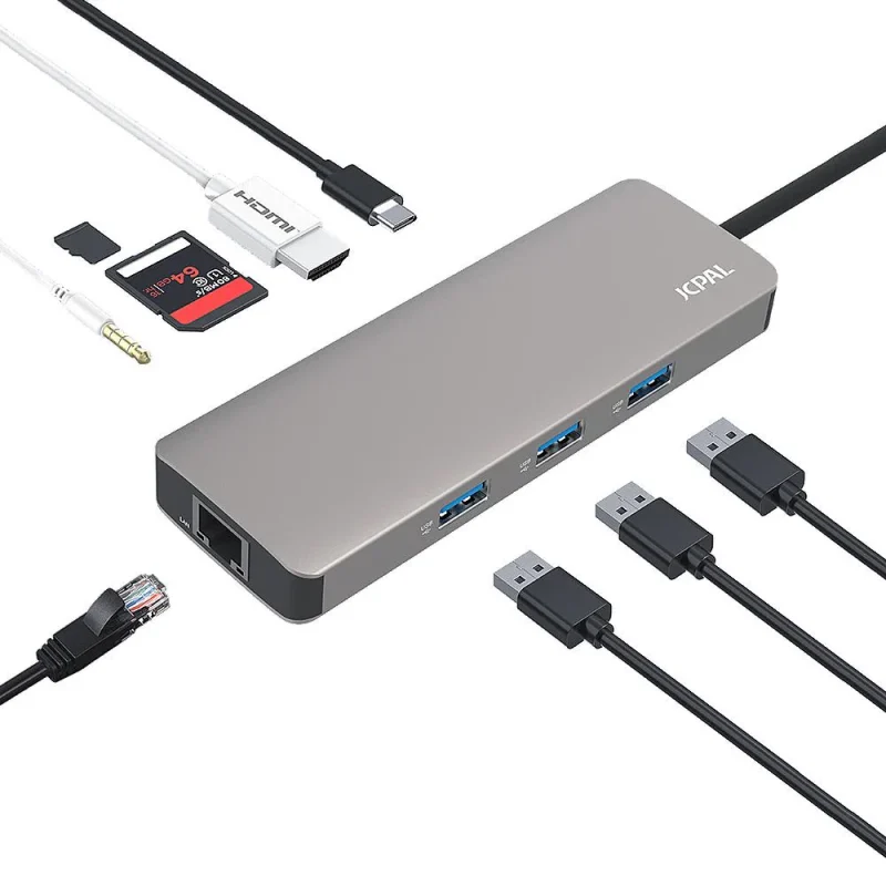 JCPAL Linx USB-C 4-Port Hub (USB3.0*4) - Image 3
