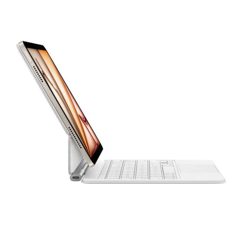 Magic Keyboard for iPad Air 11-inch (M3) - Arabic - White - Image 4