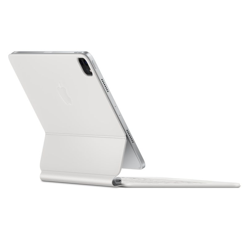 Apple Magic Keyboard for iPad Pro 12.9-inch (5th generation) - Arabic - White - Image 3
