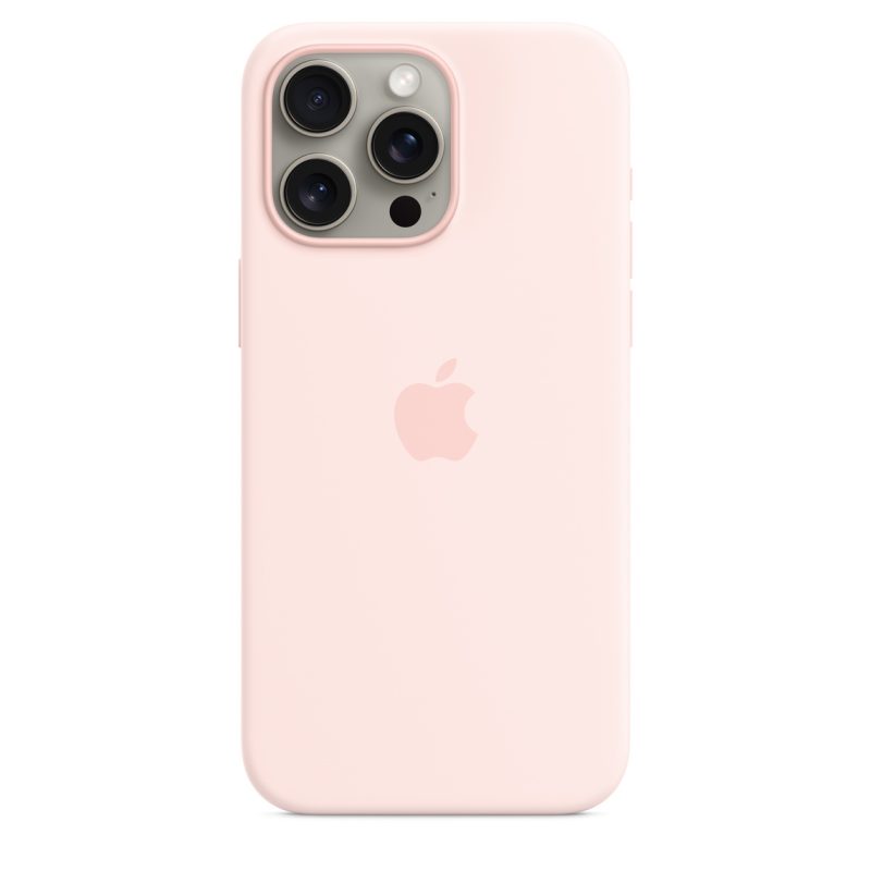 Apple iPhone 15 Pro Max Silicone Case with MagSafe - Image 5