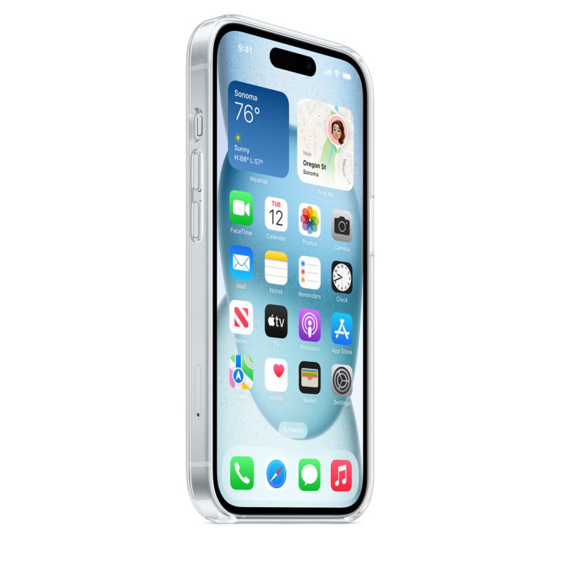 Apple iPhone 15 Clear Case with MagSafe - Image 7