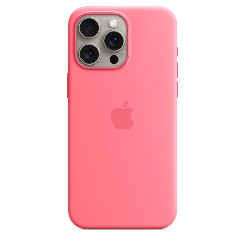 Apple iPhone 15 Pro Max Silicone Case with MagSafe - Image 7