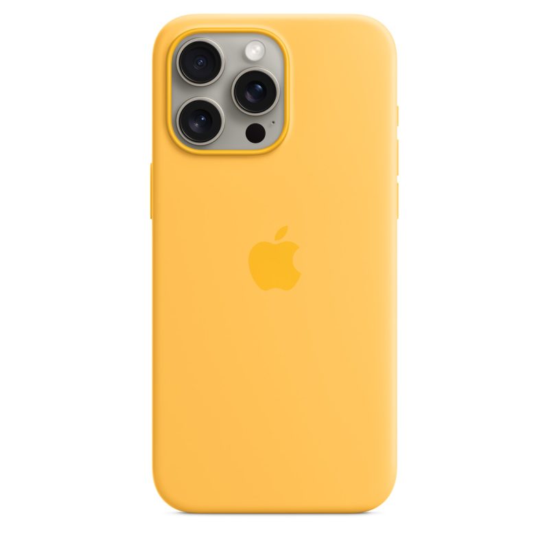Apple iPhone 15 Pro Max Silicone Case with MagSafe - Image 9