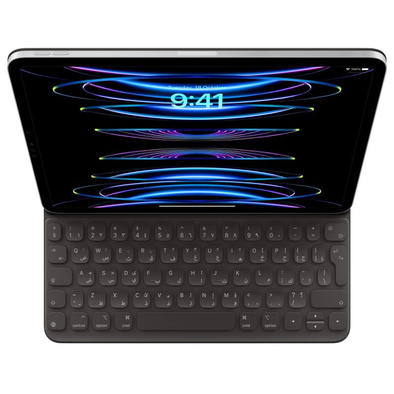 Smart Keyboard Folio for iPad Pro 11-inch (4th generation) and iPad Air (5th generation) - Arabic - Image 2
