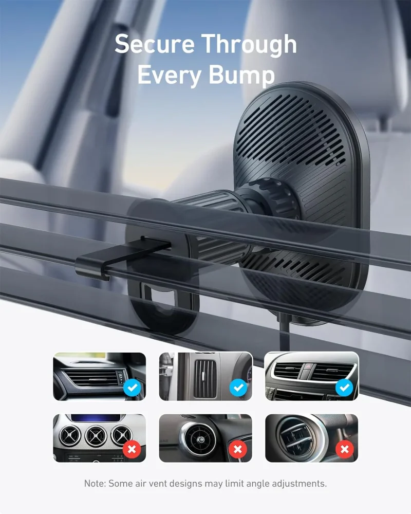 Anker MagGo Wireless Car Charger (15W) - Image 2