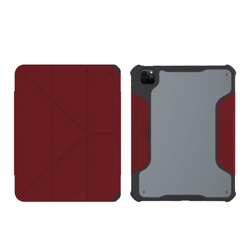 JCPal DuraPro XT Ultra Protective Case/Bordeaux Red/for iPad 10.9-inch(2022)