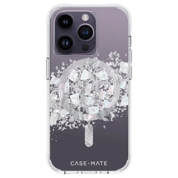 Case-Mate iPhone 14 Case with MagSafe - A Touch of Pearl