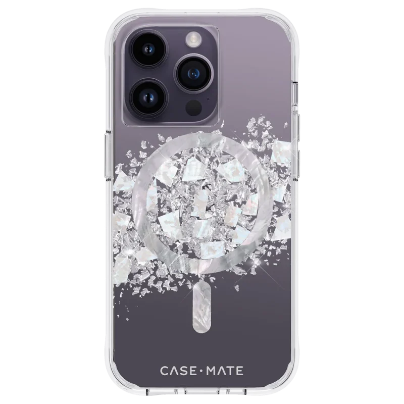Case-Mate iPhone 14 Case with MagSafe - A Touch of Pearl
